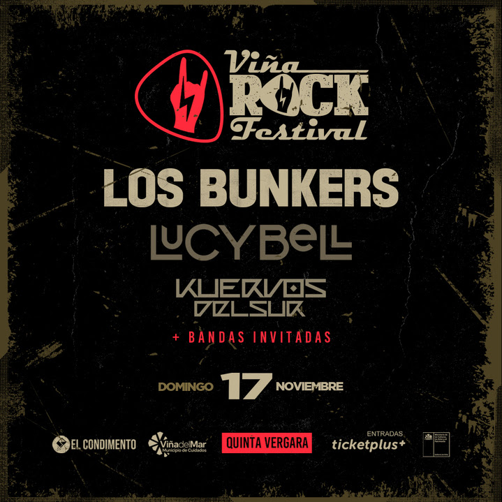 Viña Rock Festival: Los Bunkers y Lucybell encabezan nuevo evento
